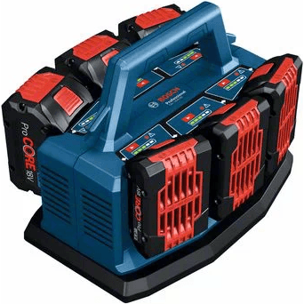 Bosch GAL 18V6-80 6-Bay Battery Charger - KHM Megatools Corp. Bosch GAL 18V6-80 6-Bay Battery Charger - KHM Megatools Corp.